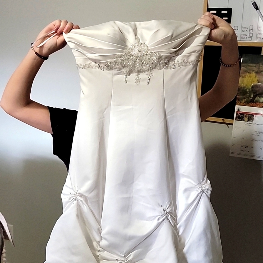 White dress